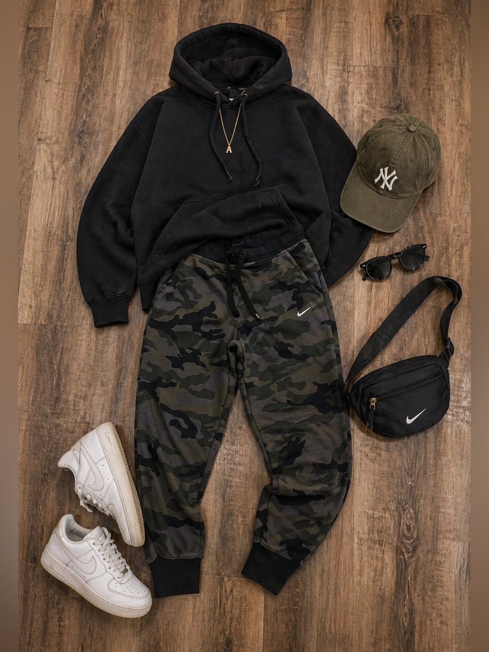 Nike Women's Camouflage Joggers